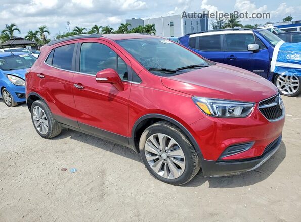 KL4CJASB8KB716788 2019 BUICK ENCORE Red Front view