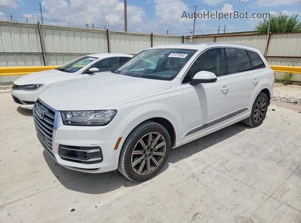 WA1LAAF76HD004993 2017 AUDI Q7 White Задня ліва чверть
