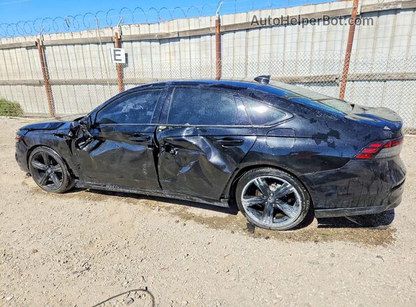 1HGCY2F73RA053371 2024 HONDA ACCORD Черный Задняя правая четверть