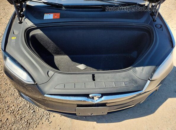 5YJXCDE23JF122300 2018 TESLA MODEL Black Vista de la etiqueta del VIN