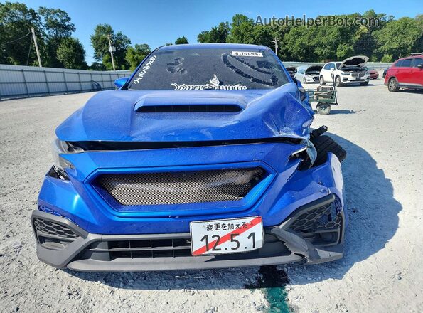JF1VBAB66R9802414 2024 SUBARU WRX Синий Вид сзади