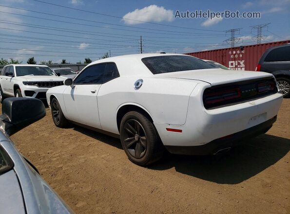 2C3CDZAGXGH119394 2016 DODGE CHALLENGER White Trasero derecho