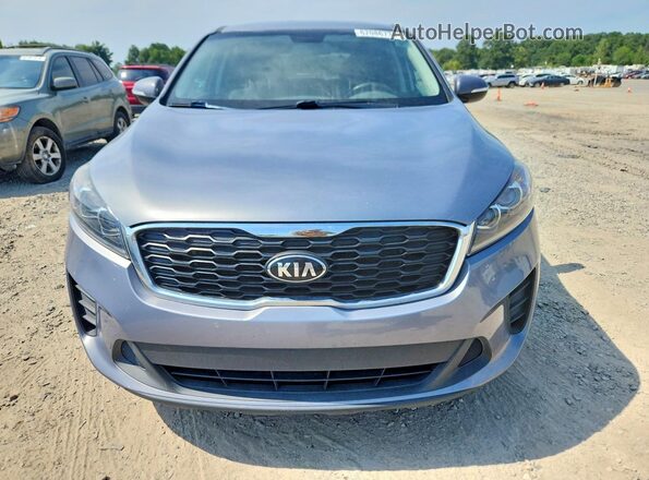 5XYPG4A53LG612686 2020 KIA SORENTO Gray Widok z tyłu