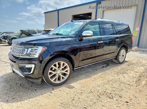 1FMJK1LT1JEA44261 2018 FORD EXPEDITION Black Trasero izquierdo
