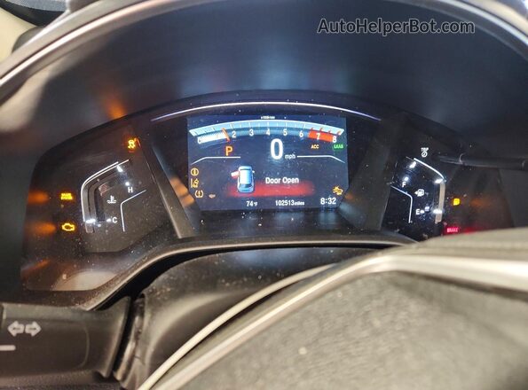5J6RW2H55HL070986 2017 HONDA CR-V Red Հետևի նստատեղերի տեսք