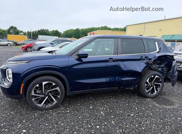 JA4J4UA8XPZ055253 2023 MITSUBISHI OUTLANDER Blue Widok naklejki z numerem VIN
