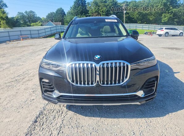 5UXCW2C5XKLB44253 2019 BMW X7 Black უკანა ხედი