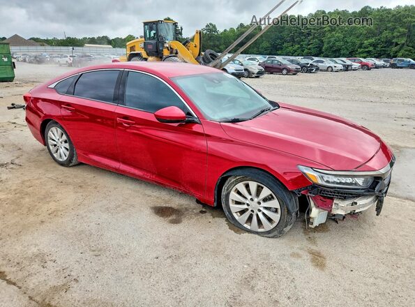 1HGCV1F38LA087037 2020 HONDA ACCORD Red Вид спереду