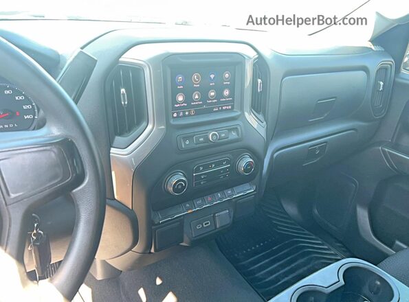 3GCPWBEKXNG147996 2022 CHEVROLET SILVERADO Black Вид підкапотного простору