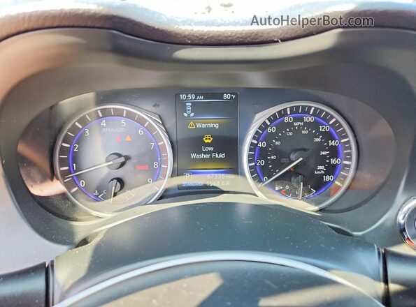 JN1EV7AR4HM835538 2017 INFINITI Q50 Black Вид задніх сидінь