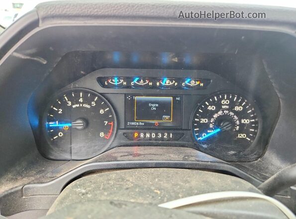 1FTMF1C88GKD13853 2016 FORD F150 White Հետևի նստատեղերի տեսք