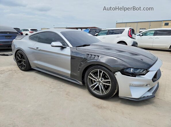 1FA6P8TH6L5141786 2020 FORD MUSTANG Silver Widok z przodu