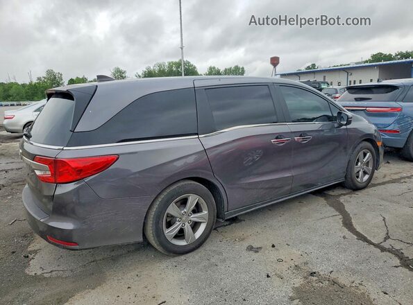 5FNRL6H56JB033217 2018 HONDA ODYSSEY Gray Przód prawy