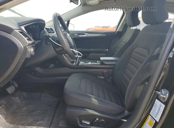 3FA6P0HD3JR186699 2018 FORD FUSION Black Вид панелі приладів