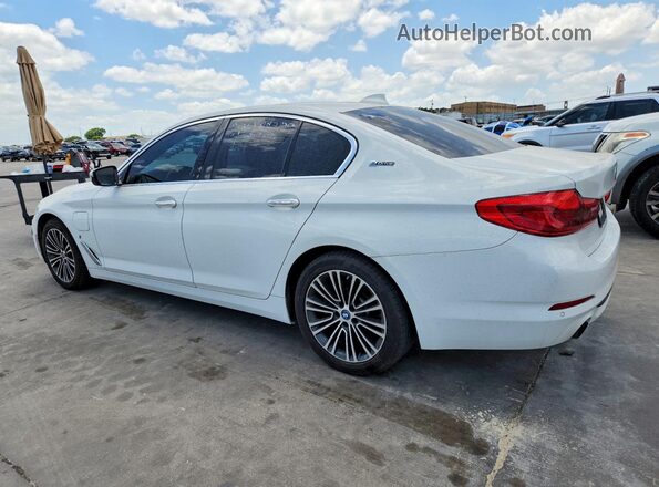 WBAJA9C59JB253480 2018 BMW 5 SERIES White Задня права чверть