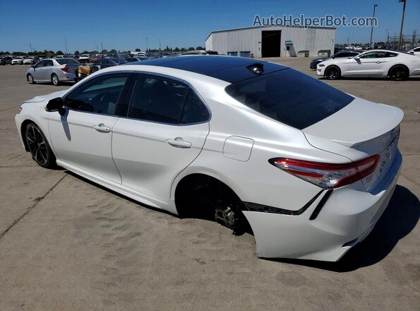 4T1K61AK9LU950377 2020 TOYOTA CAMRY Белый Задняя левая четверть