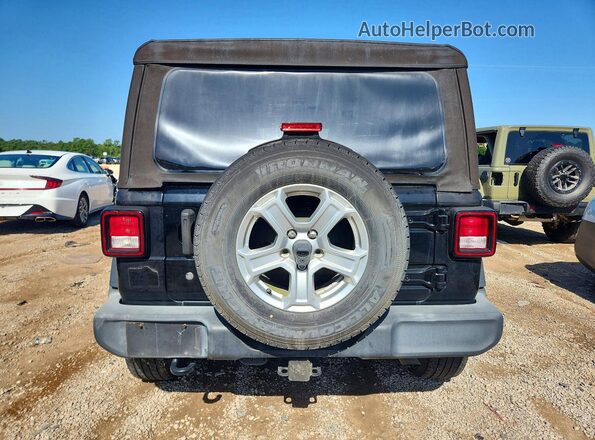 1C4HJXDG4JW147971 2018 JEEP WRANGLER Black Widok wnętrza z przodu