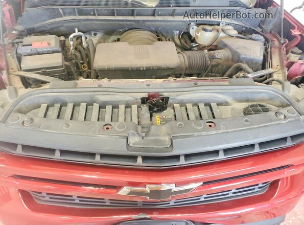 1GCRYEED9KZ255639 2019 CHEVROLET SILVERADO Red Շարժիչի բաժամունքի տեսք