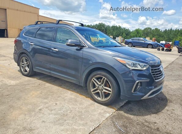 KM8SR4HF1HU219404 2017 HYUNDAI SANTA FE Blue Vista frontal