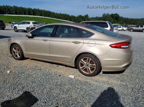 3FA6P0HD6JR185806 2018 FORD FUSION Gold Tył prawy