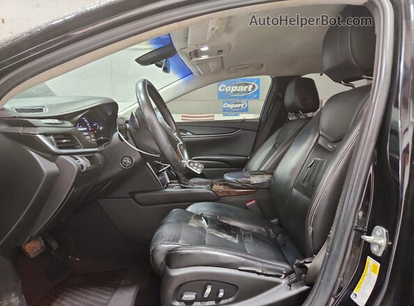 2G61U5S37G9193120 2016 CADILLAC XTS Black წინა პანელის ხედი