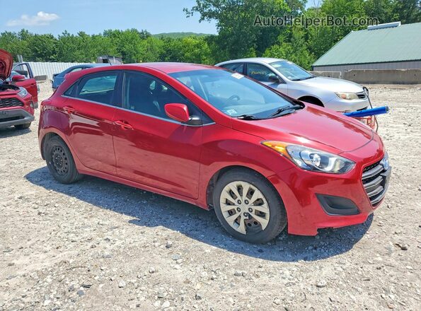 KMHD35LH0GU298023 2016 HYUNDAI ELANTRA Red Вид спереду