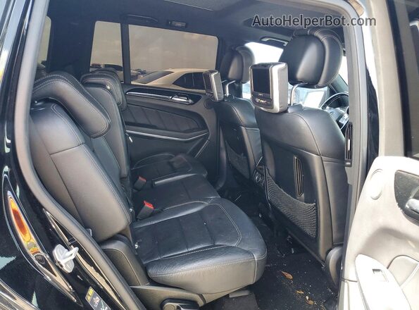 4JGDF7DE8GA707328 2016 MERCEDES-BENZ GL-CLASS Black Вид задньої частини салону