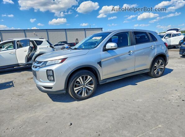 JA4AR3AU9LU017223 2020 MITSUBISHI OUTLANDER Silver Trasero izquierdo