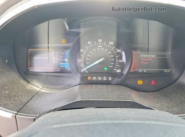 2FMPK4K96LBA60150 2020 FORD EDGE Gray უკანა სავარძლების ხედი