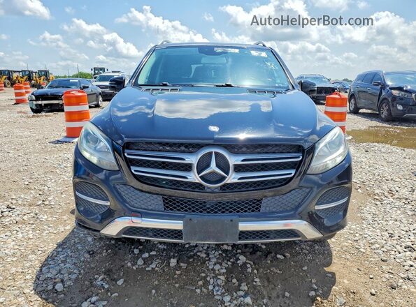 4JGDA5HB0GA703910 2016 MERCEDES-BENZ GLE-CLASS Black Rear view