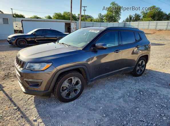 3C4NJCBB8LT129422 2020 JEEP COMPASS Gray Rear left