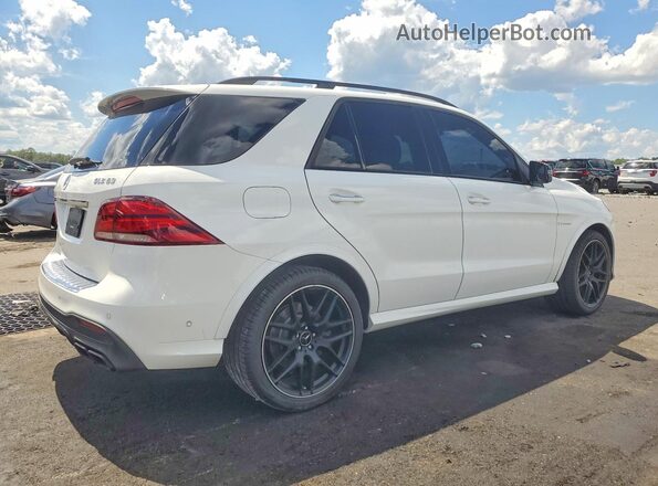 4JGDA7EB4GA684326 2016 MERCEDES-BENZ GLE-CLASS Белый Передняя правая четверть