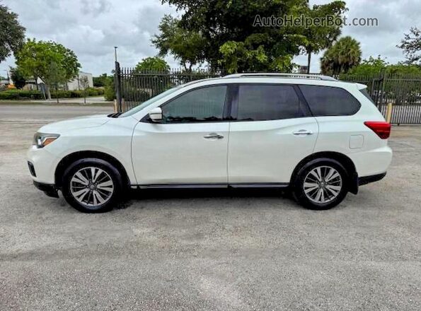 5N1DR2MM1HC627750 2017 NISSAN PATHFINDER White Вид наклейки з VIN-кодом