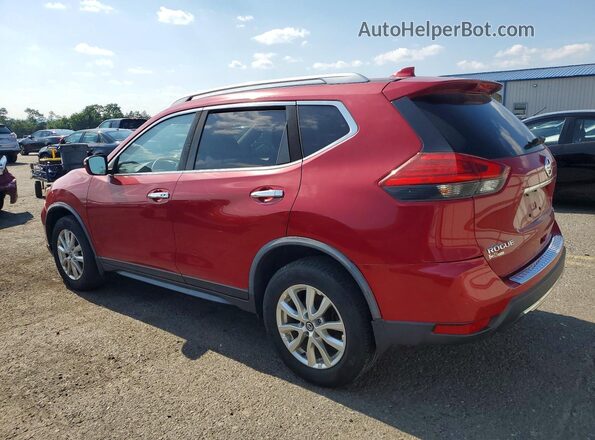 JN8AT2MV6HW277018 2017 NISSAN ROGUE Красный Задняя правая четверть