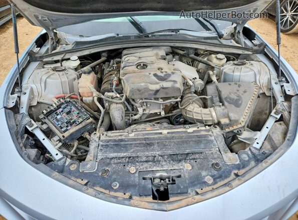 1G1FB1RX7J0113254 2018 CHEVROLET CAMARO Blue Engine compartment view