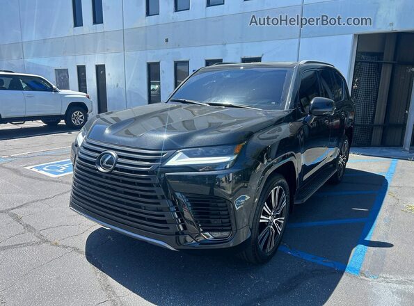 jtjgb7cx5r4065214 2024 LEXUS LX Черный Задняя правая четверть