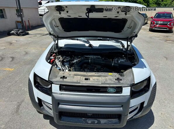 SALEP7RU1N2067288 2022 LAND ROVER DEFENDER White Вид ззаду