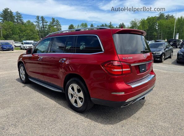4JGDF6EEXHA775382 2017 MERCEDES-BENZ GLS-CLASS Red Հետևի աջ