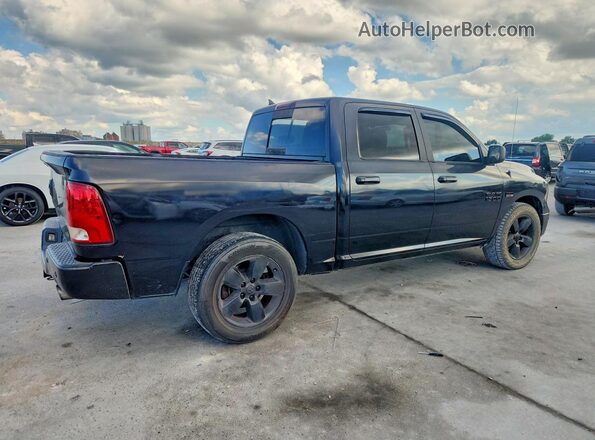 1C6RR6LT9JS275286 2018 RAM 1500 Черный Передняя правая четверть
