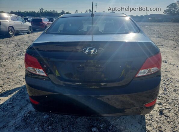 KMHCT4AE8GU003927 2016 HYUNDAI ACCENT Black Սալոնի դիմացի տեսք