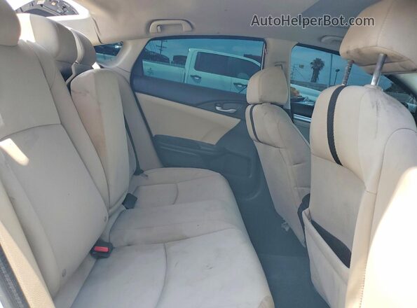 2HGFC2F78HH577658 2017 HONDA CIVIC White უკანა სალონის ხედი
