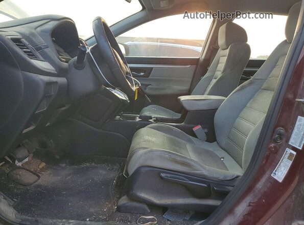 5J6RW5H37HL001474 2017 HONDA CR-V Burgundy Dashboard view