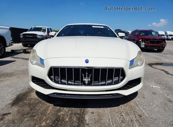 ZAM56RPA6H1227590 2017 MASERATI QUATTROPOR White Rear view