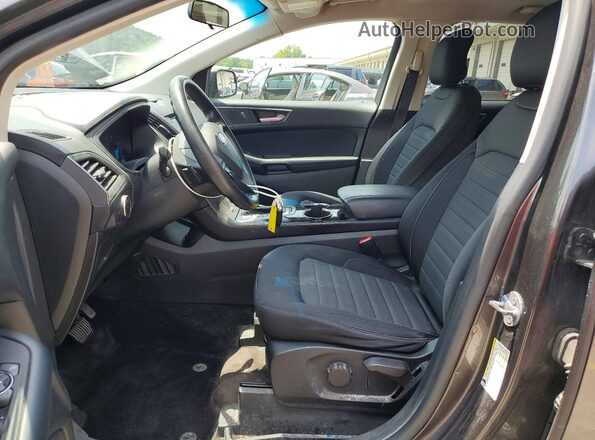 2FMPK4G98HBB79043 2017 FORD EDGE Gray Dashboard view