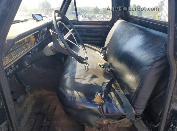 000000F10YRE94905 1967 FORD F100 Black Vista del salpicadero