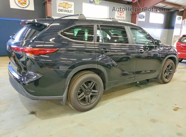 5TDKDRBHXPS022485 2023 TOYOTA HIGHLANDER Black წინა მარჯვენა
