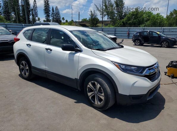 2HKRW6H33JH225671 2018 HONDA CR-V White Вид спереду