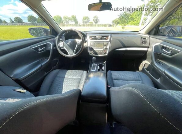 1N4AL3AP5GC224128 2016 NISSAN ALTIMA Black Հետևի նստատեղերի տեսք