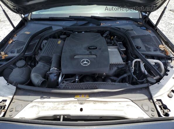 55SWF4KB7GU158196 2016 MERCEDES-BENZ C Gray Widok komory silnika