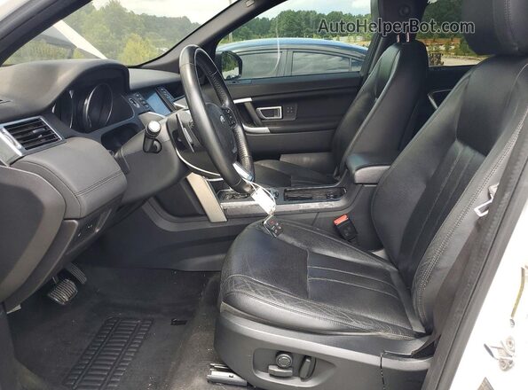 SALCR2BG1HH696690 2017 LAND ROVER DISCOVERY Белый Вид панели приборов